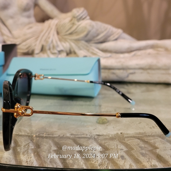 Tiffany & Co.  TF4187 Sunglasses Hardware Luxury Designer Celebrity Sumner #24 - Picture 10 of 15